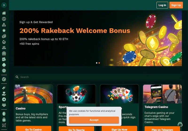 tg casino home